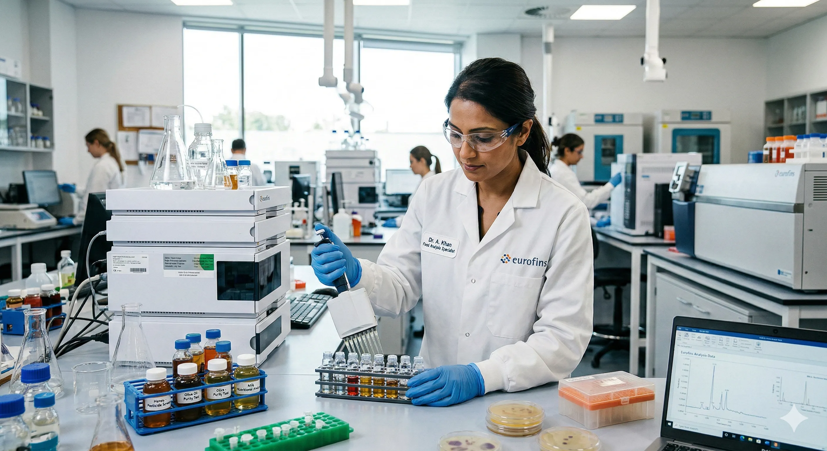 Laboratoire de contrôle qualité