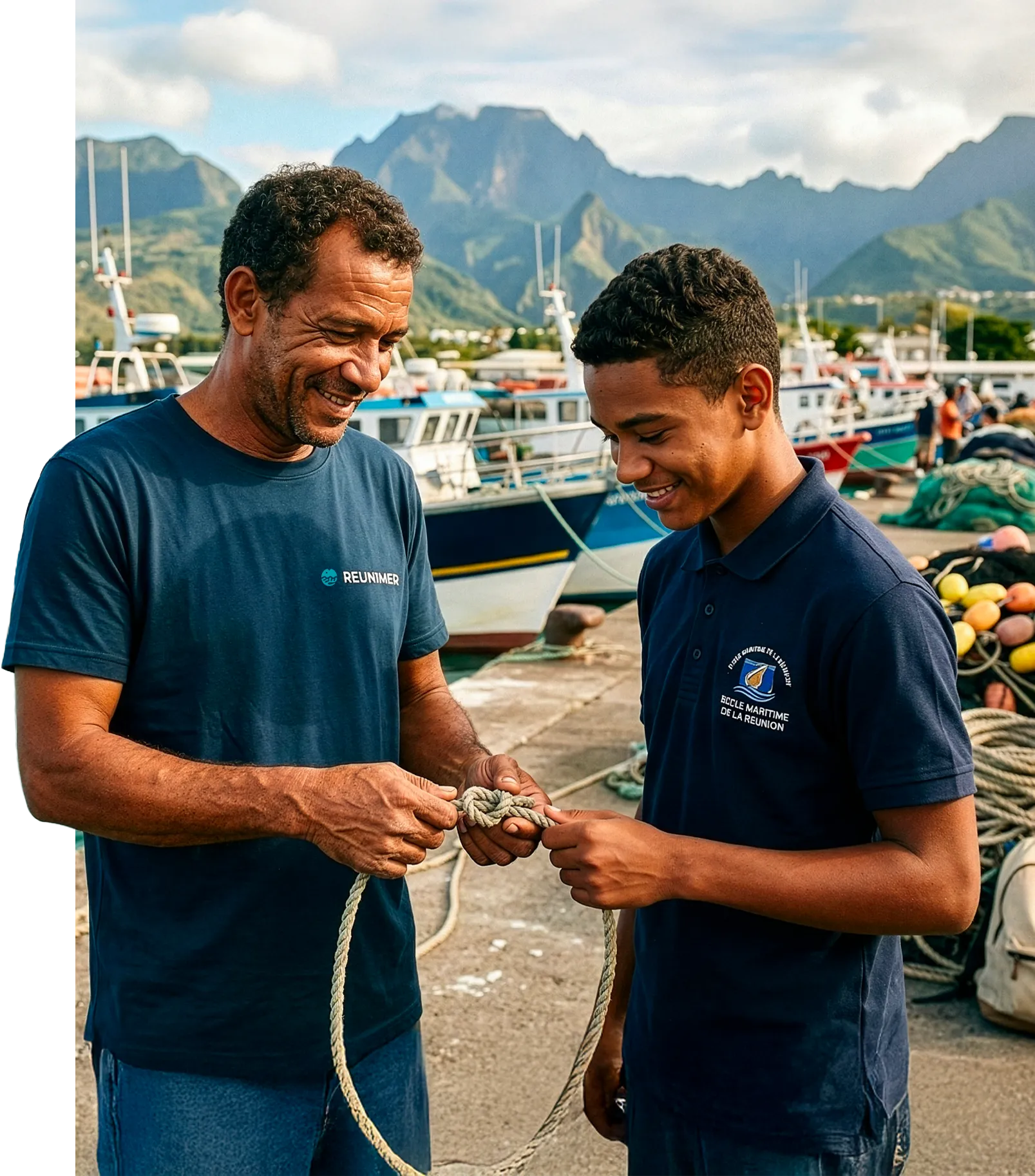 Formation maritime à La Réunion avec l'EAMP et Reunimer