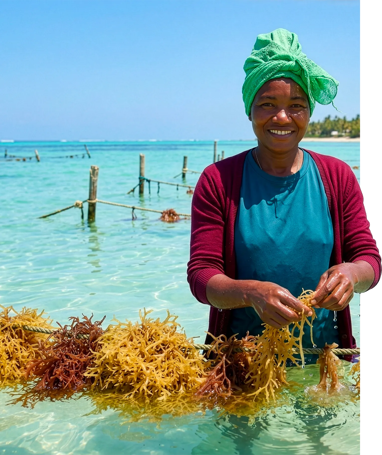 Algoculture à Madagascar — engagement social et économie bleue de Reunimer